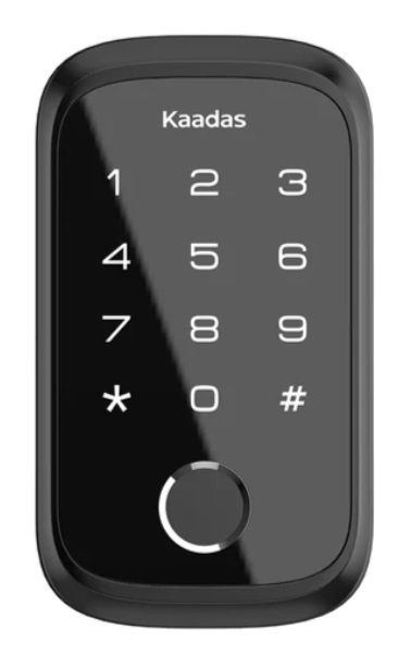 KA210A-002-ZW | Z-Wave Key-Free Touchpad Deadbolt, Matte Black
